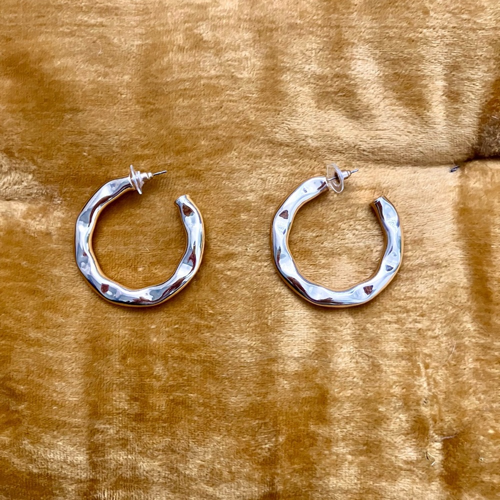 UO Gold Hoop Earrings